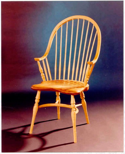 Hand made wooden chair